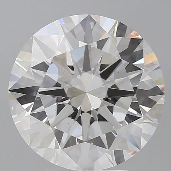 5.52 Carat Round F VS2 Lab Diamond 1 5.52 Carat Round F VS2 Lab Diamond