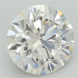 5.53 Carat Round E VVS2 Lab Diamond