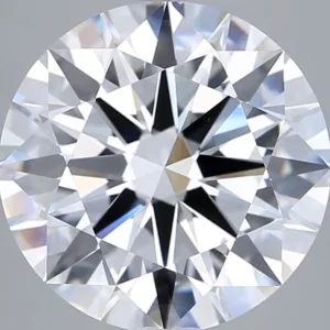 5.54 Carat Round D VVS2 Lab Diamond