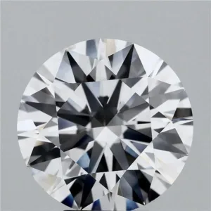 5.67 Carat Round D VVS2 Lab Diamond