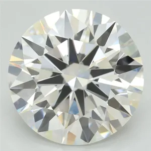5.71 Carat Round F VVS2 Lab Diamond
