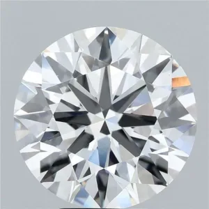 5.76 Carat Round D VVS2 Lab Diamond