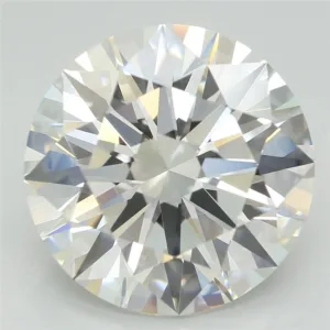 5.91 Carat Round E VVS2 Lab Diamond