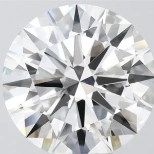 6.01 Carat Round F VVS2 Lab Diamond
