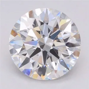 6.01 Carat Round F VVS2 Lab Diamond