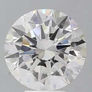 6.02 Carat Round E VS2 Lab Diamond