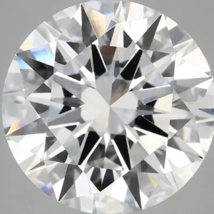 6.02 Carat Round E VVS2 Lab Diamond