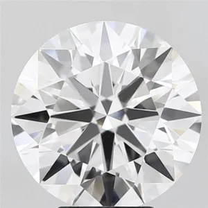 6.04 Carat Round E VVS2 Lab Diamond