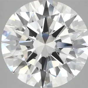 6.04 Carat Round E VVS2 Lab Diamond