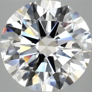 6.04 Carat Round E VVS2 Lab Diamond