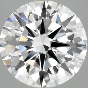 6.04 Carat Round F VVS2 Lab Diamond