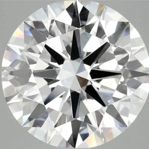 6.04 Carat Round F VVS2 Lab Diamond