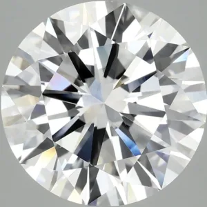 6.04 Carat Round F VVS2 Lab Diamond