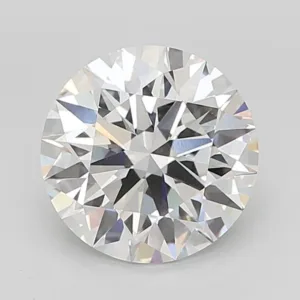 6.04 Carat Round F VVS2 Lab Diamond