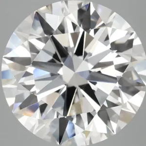 6.04 Carat Round F VVS2 Lab Diamond