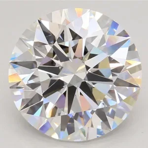 6.05 Carat Round F VVS2 Lab Diamond