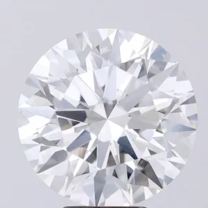 6.05 Carat Round F VVS2 Lab Diamond