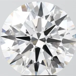 6.06 Carat Round E VVS2 Lab Diamond