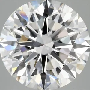 6.06 Carat Round E VVS2 Lab Diamond