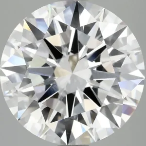 6.06 Carat Round E VVS2 Lab Diamond