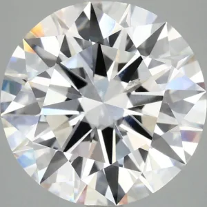 6.06 Carat Round F VVS2 Lab Diamond