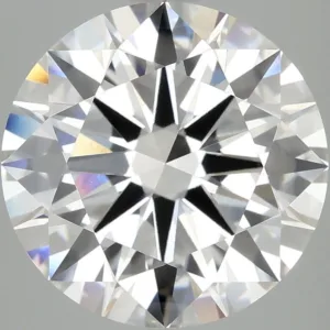 6.06 Carat Round F VVS2 Lab Diamond
