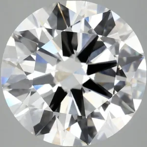 6.06 Carat Round F VVS2 Lab Diamond