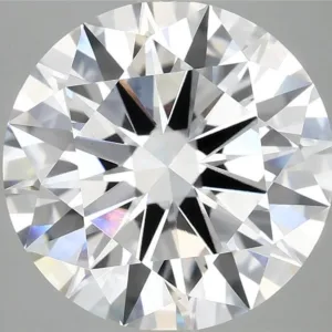 6.07 Carat Round E VVS2 Lab Diamond