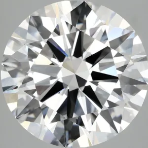 6.07 Carat Round F VVS2 Lab Diamond