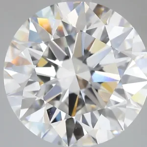 6.07 Carat Round F VVS2 Lab Diamond