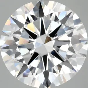 6.08 Carat Round E VVS2 Lab Diamond