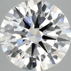 6.08 Carat Round E VVS2 Lab Diamond
