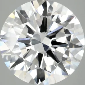 6.08 Carat Round E VVS2 Lab Diamond