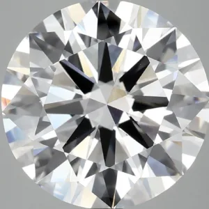 6.08 Carat Round E VVS2 Lab Diamond