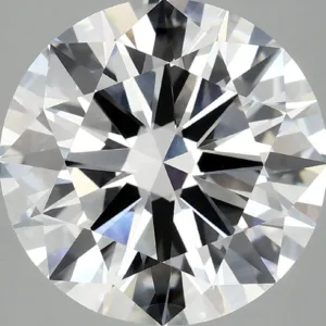 6.08 Carat Round F VVS2 Lab Diamond