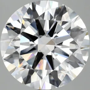 6.08 Carat Round F VVS2 Lab Diamond