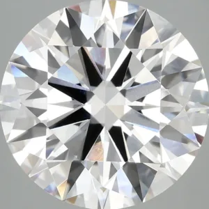 6.08 Carat Round F VVS2 Lab Diamond