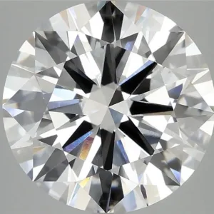 6.09 Carat Round E VVS2 Lab Diamond