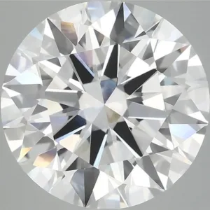 6.09 Carat Round E VVS2 Lab Diamond
