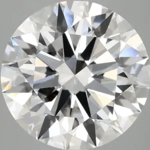 6.09 Carat Round F VVS2 Lab Diamond