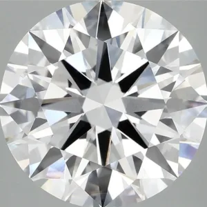 6.1 Carat Round E VVS2 Lab Diamond
