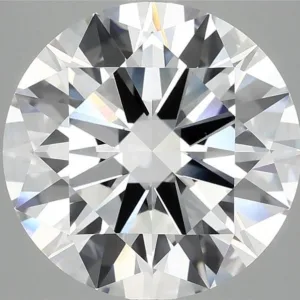 6.11 Carat Round E VVS2 Lab Diamond