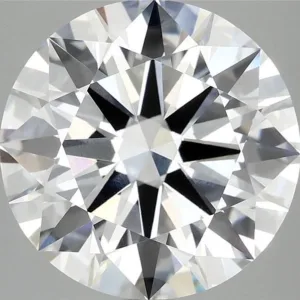 6.11 Carat Round E VVS2 Lab Diamond