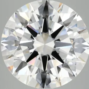 6.12 Carat Round E VVS2 Lab Diamond