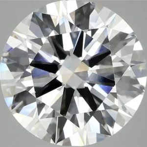 6.12 Carat Round E VVS2 Lab Diamond