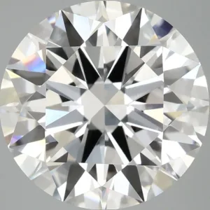 6.12 Carat Round F VVS2 Lab Diamond