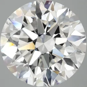 6.13 Carat Round E VVS2 Lab Diamond
