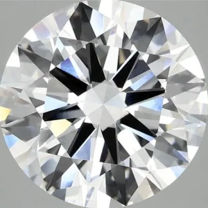 6.13 Carat Round E VVS2 Lab Diamond