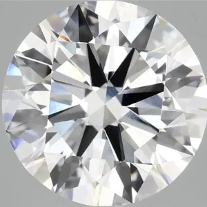 6.13 Carat Round E VVS2 Lab Diamond