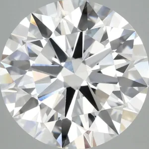 6.13 Carat Round E VVS2 Lab Diamond